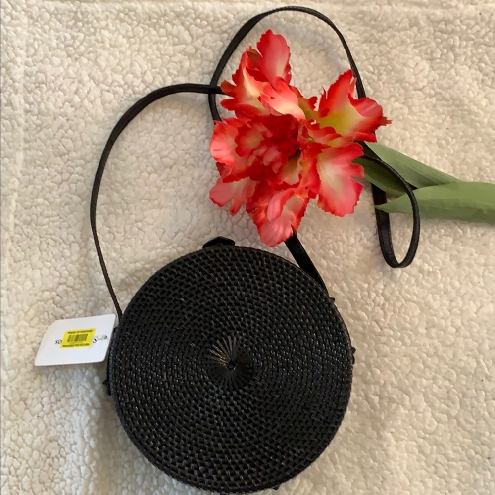 🎀 Straw Studious Crossbody Bag 🎀